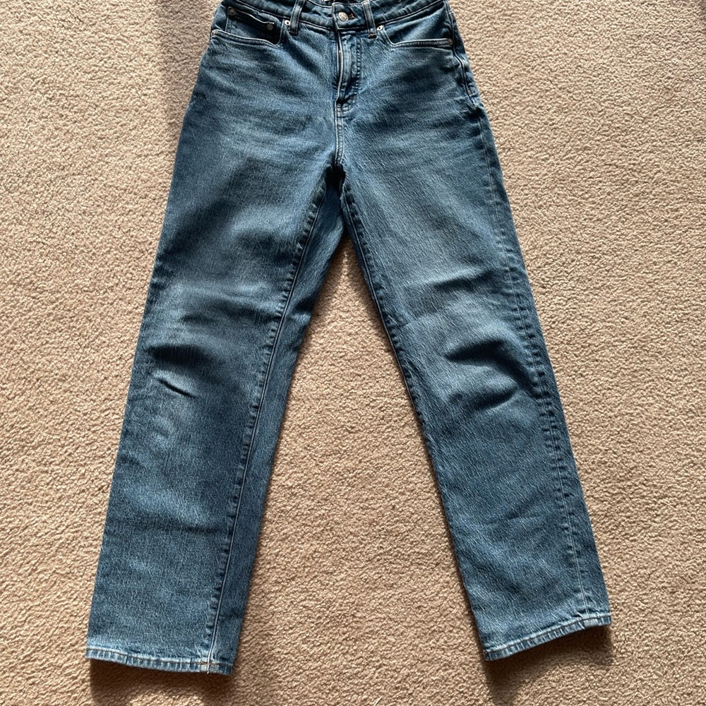 Levi's Straight-Leg Women's Jeans - Blue Wash